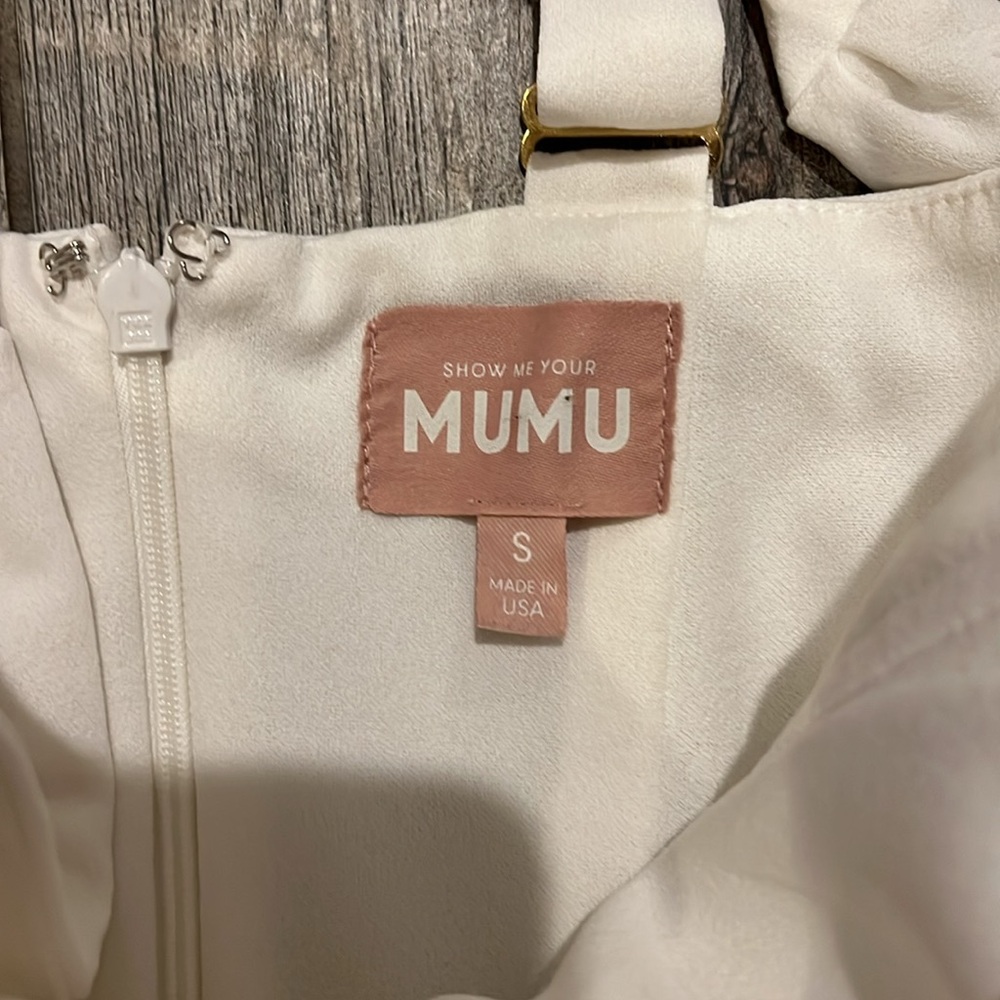 Show Me Your Mumu Nina Elegant White Jumpsuit - Picture 8 of 10